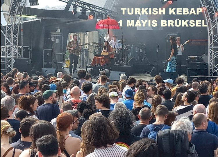 Brüksel'de 1 Mayıs Kutlandı